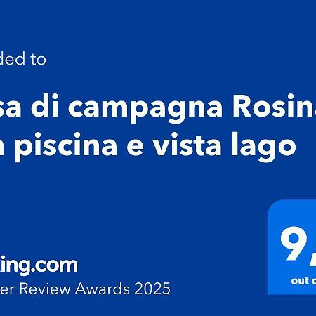 Casa Di Campagna Rosina Con Piscina E Vista Lago Gravedona Exterior foto
