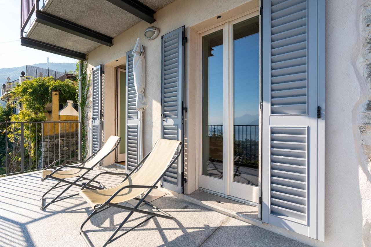 Casa Di Campagna Rosina Con Piscina E Vista Lago Gravedona Exterior foto